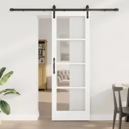 Slīdošās Durvis Cits Orkdal Balts 73.5 X 211 Cm Vidaxl