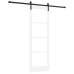 Bīdāmās Durvis Ar Aparatūras Komplektu Orkdalbaltas 73.5X211 Cm Vidaxl