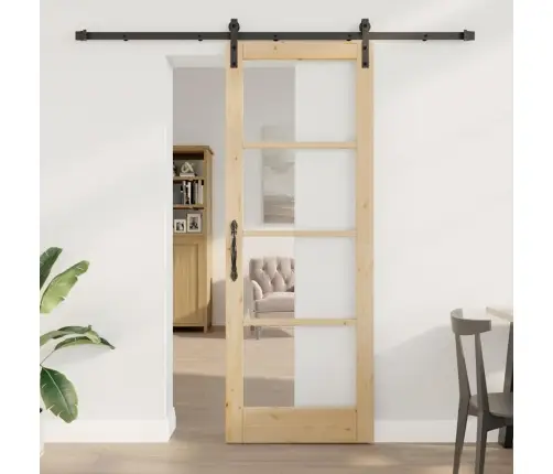 Bīdāmās Durvis Ar Aprīkojuma Komplektu Orkdal78X211 Cm Vidaxl