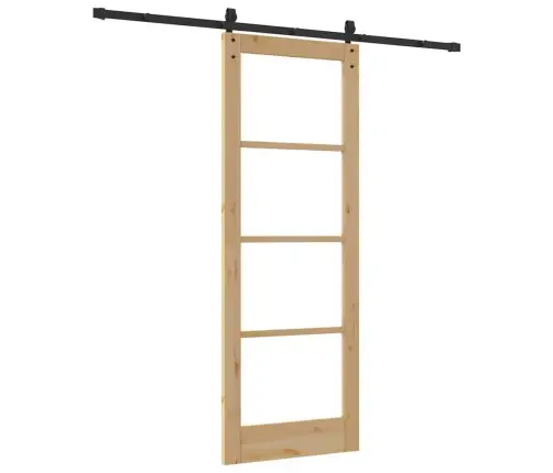 Bīdāmās Durvis Ar Aprīkojuma Komplektu Orkdal78X211 Cm Vidaxl