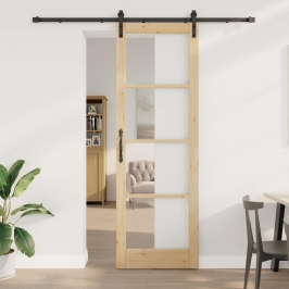 Libisev Uks Muu Orkdal Pruun 78 X 232 Cm Puit Ja Metall