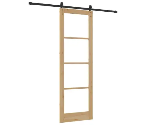 Bīdāmās Durvis Ar Aparatūras Komplektu Orkdal78X232 Cm Vidaxl