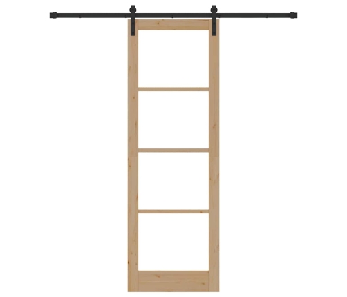 Bīdāmās Durvis Ar Aparatūras Komplektu Orkdal78X232 Cm Vidaxl