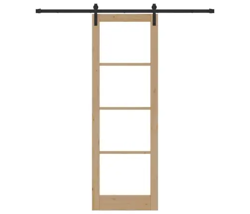 Bīdāmās Durvis Ar Aparatūras Komplektu Orkdal78X232 Cm Vidaxl