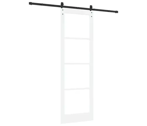 Bīdāmās Durvis Ar Aparatūras Komplektu Orkdalbaltas 78X232 Cm Vidaxl
