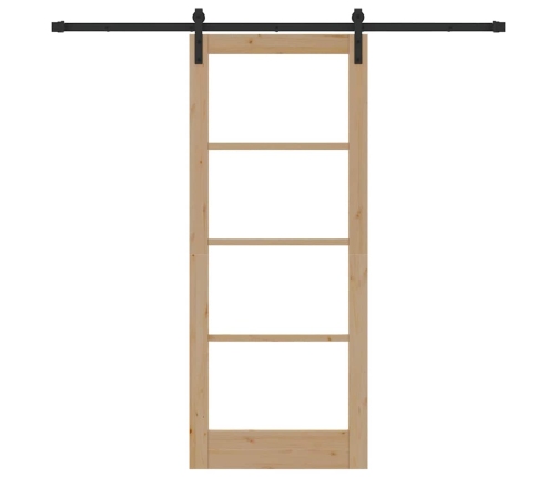 Slīdošās Durvis Ar Orkdalaparatūras Komplektu 83X202 Cm Vidaxl
