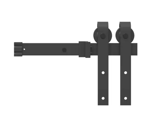 Bīdāmās Durvis Ar Aparatūras Komplektu Orkdalbaltas 83X202 Cm Vidaxl