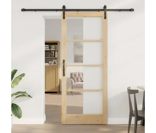 Bīdāmās Durvis Ar Piederumu Komplektu Orkdal86X211 Cm Vidaxl
