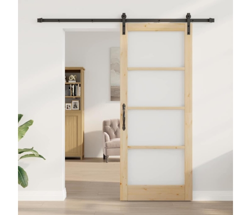Bīdāmās Durvis Ar Piederumu Komplektu Orkdal86X211 Cm Vidaxl
