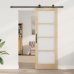 Stumdomos Durys Orkdal Ruda 78 X 211 Cm Medis Ir Metalas