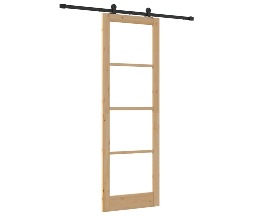 Libisev Uks Orkdal Pruun 78 X 232 Cm Puit Ja Metall