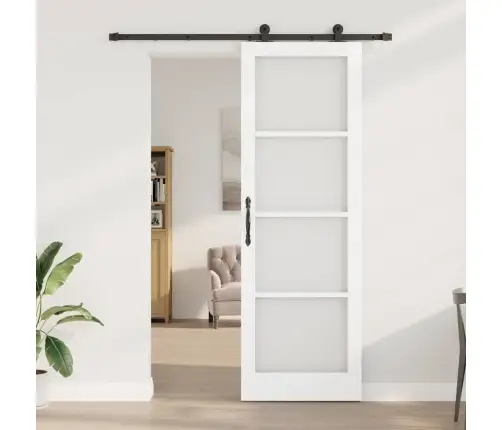 Stumdomos Durys Orkdal Balta 78 X 232 Cm Medis Ir Metalas Stumdomos Durys Orkdal Balta 78 X 232 Cm Medis Ir Metalas