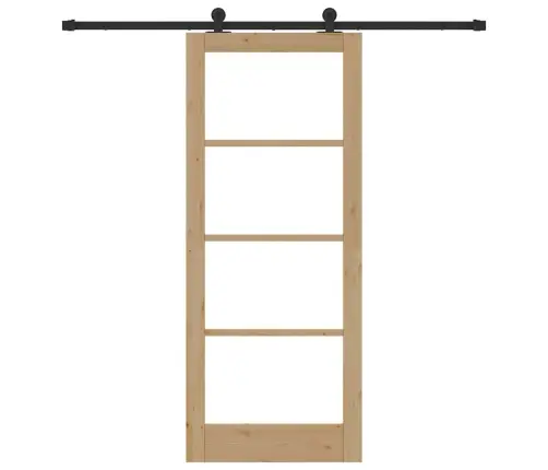 Stumdomos Durys Orkdal Ruda 83 X 202 Cm Medis Ir Metalas