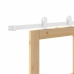 Stumdomos Durys Orkdal Ruda 78 X 232 Cm Medis Ir Metalas