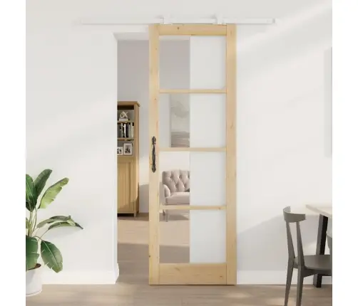 Libisev Uks Orkdal Pruun 78 X 232 Cm Puit Ja Metall