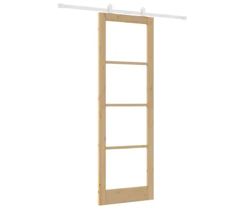 Libisev Uks Orkdal Pruun 78 X 232 Cm Puit Ja Metall