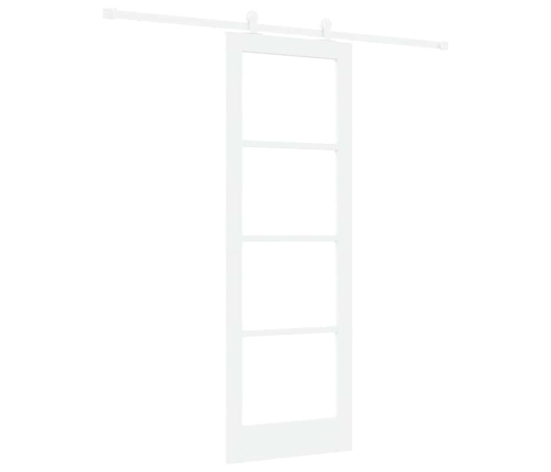 Bīdāmās Durvis Orkdal Balts 73.5 X 211 Cm Koks Un Metāls Vidaxl