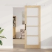Stumdomos Durys Orkdal Ruda 78 X 211 Cm Medis Ir Metalas