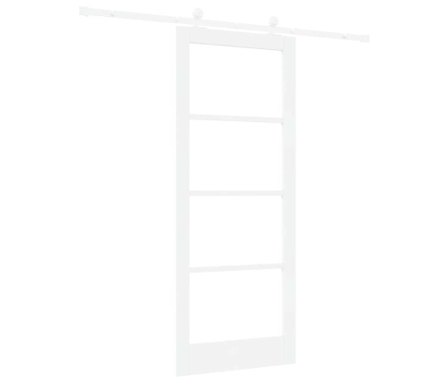 Stumdomos Durys Orkdal Balta 83 X 202 Cm Medis Ir Metalas