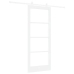 Stumdomos Durys Orkdal Balta 83 X 202 Cm Medis Ir Metalas