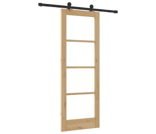 Bīdāmās Durvis Ar Uzstādīšanas Komplektu Orkdal 73.5X198.5 Cm Vidaxl