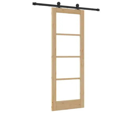 Bīdāmās Durvis Ar Uzstādīšanas Komplektu Orkdal 73.5X198.5 Cm Vidaxl