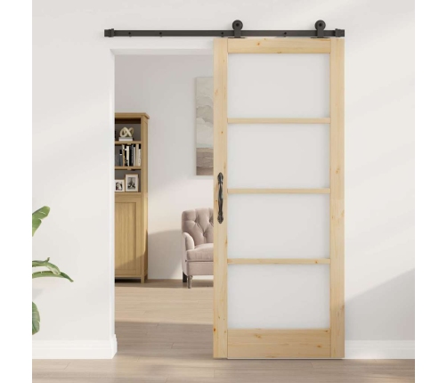 Bīdāmās Durvis Ar Piederumu Komplektu Orkdal 83X202 Cm Vidaxl