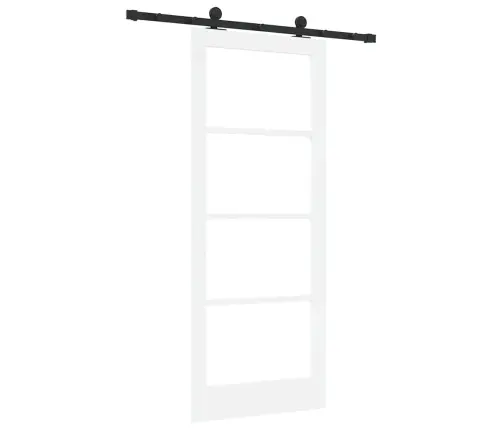 Bīdāmās Durvis Ar Piederumu Komplektu Orkdalbaltas 83X202 Cm Vidaxl