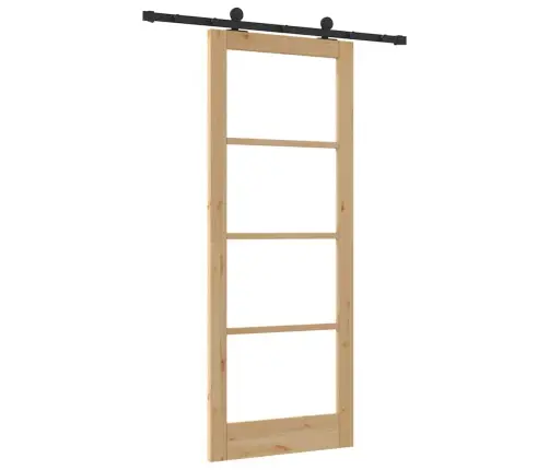 Bīdāmās Durvis Ar Aparatūras Komplektu Orkdal83X211 Cm Vidaxl