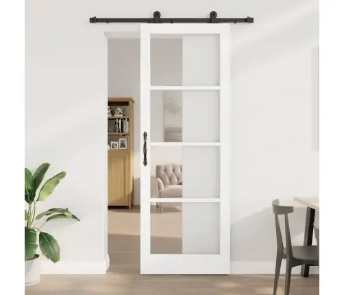 Liuguks Orkdal Valge 83 X 232 Cm Puit Ja Metall