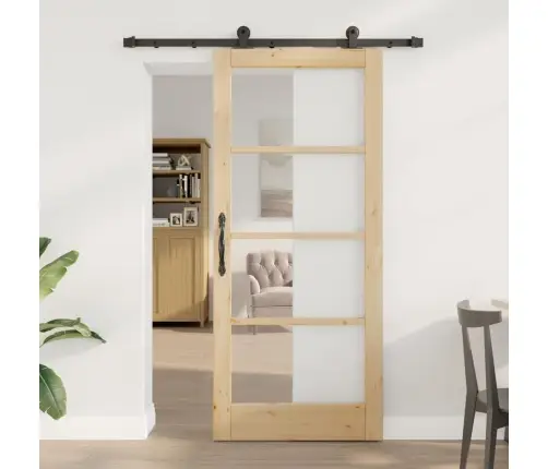 Bīdāmās Durvis Ar Aparatūras Komplektu Orkdal 86X198.5 Cm Vidaxl