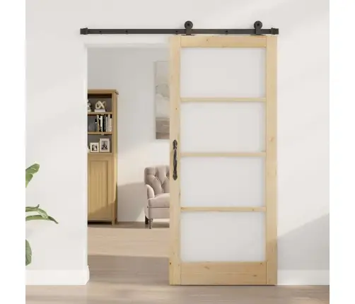 Bīdāmās Durvis Ar Aparatūras Komplektu Orkdal 86X198.5 Cm Vidaxl