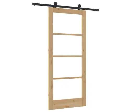 Bīdāmās Durvis Ar Aparatūras Komplektu Orkdal 86X198.5 Cm Vidaxl