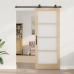 Bīdāmās Durvis Ar Slīdēšanas Komplektu Orkdal86X211 Cm Vidaxl
