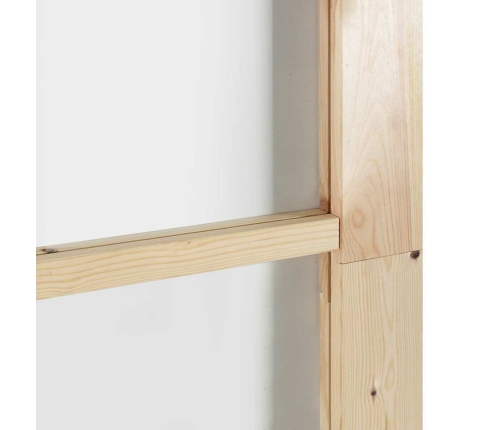 Stumdomos Durys Orkdal Ruda 78 X 232 Cm Medis Ir Metalas