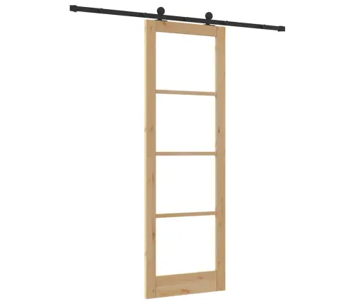 Slīdošās Durvis Ar Aparatūras Komplektu Orkdal78X232 Cm Vidaxl