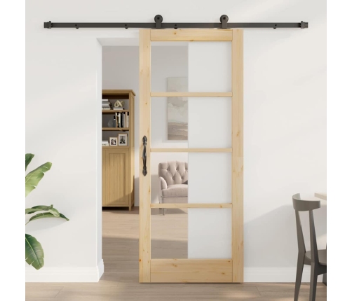 Bīdāmās Durvis Ar Montāžas Komplektu Orkdal 83X202 Cm Vidaxl