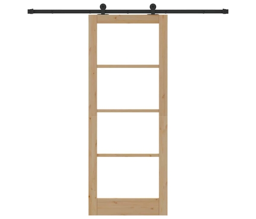Bīdāmās Durvis Ar Aparatūras Komplektu Orkdal83X211 Cm Vidaxl