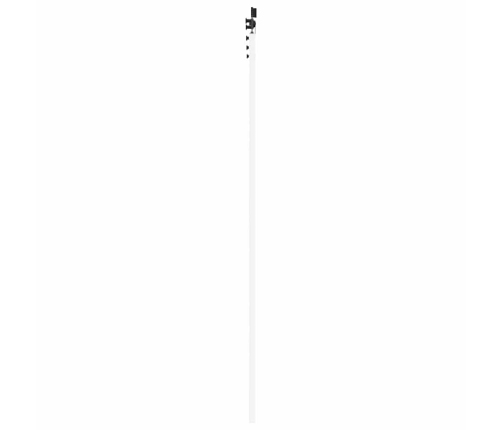 Vidaxl Bīdāmās Durvis Ar Aparatūras Komplektu Orkdal Balts 83X232 Cm