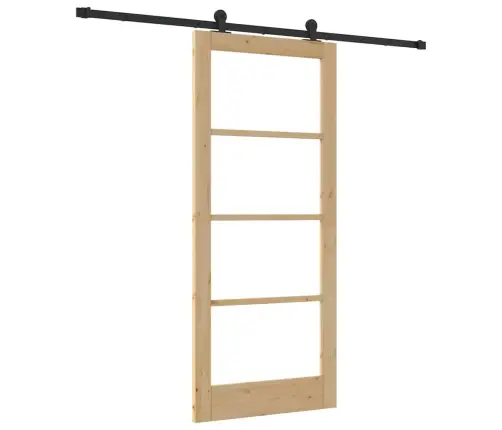 Bīdāmās Durvis Ar Aparatūras Komplektu Orkdal86X198.5 Cm Vidaxl