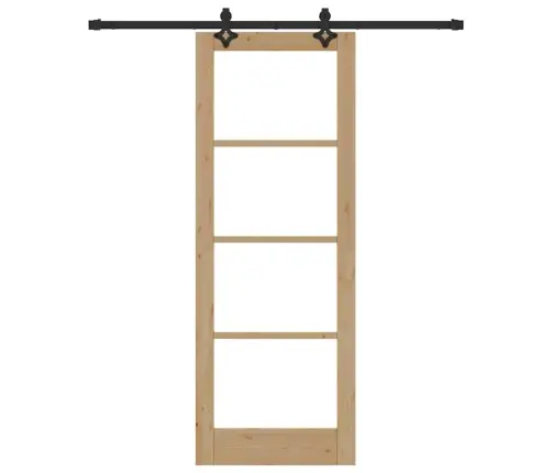 Stumdomos Durys Orkdal Ruda 78 X 211 Cm Medis Ir Metalas Stumdomos Durys Orkdal Ruda 78 X 211 Cm Medis Ir Metalas