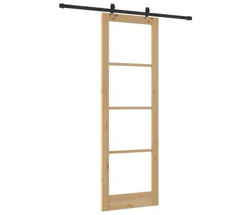 Stumdomos Durys Orkdal Ruda 78 X 232 Cm Medis Ir Metalas Stumdomos Durys Orkdal Ruda 78 X 232 Cm Medis Ir Metalas