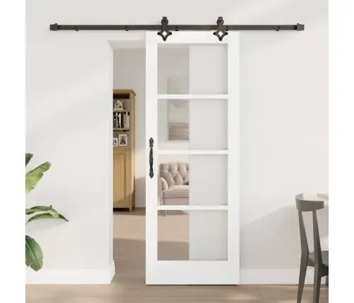 Stumdomos Durys Orkdal Balta 73.5 X 198.5 Cm Medis Ir Metalas