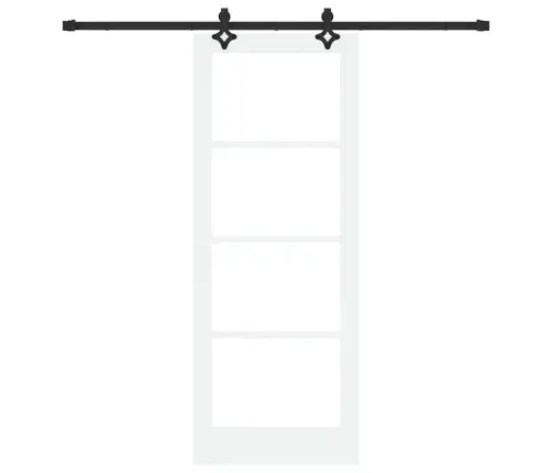 Liuguks Orkdal Valge 78 X 202 Cm Puit Ja Metall