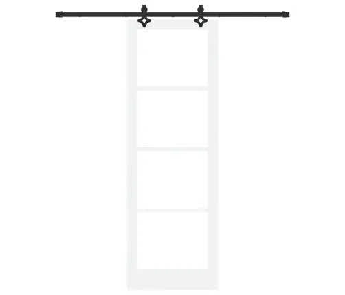 Liuguks Orkdal Valge 78 X 232 Cm Puit Ja Metall