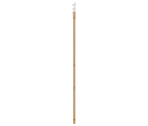 Bīdāmās Durvis Brūna 73.5 X 198.5 Cm Koks Un Metāls Vidaxl