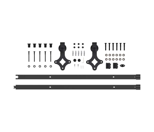 Bīdāmās Durvis Ar Aparatūras Komplektu 78X202 Cm Cietās Priedes Vidaxl