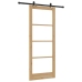 Stumdomos Durys Kita Ruda 86 X 211 Cm Medis Ir Metalas