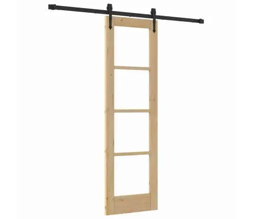 Liuguks Pruun 61 X 198.5 Cm Puit Ja Metall