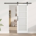 Slīdošas Durvis Balts 73.5 X 198.5 Cm Koks Un Metāls Vidaxl